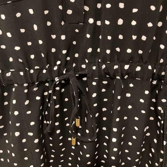 Mossimo Dots Drawstring Dress Women’s Medium - Picture 4 of 4